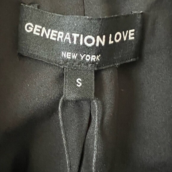 NWT Generation Love Alexa Tweed Blazer in Fancy Black SZ Small - Picture 5 of 6